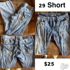 Men’s Buckle Jeans